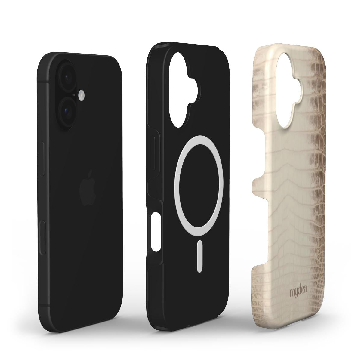 Beige Python MagSafe