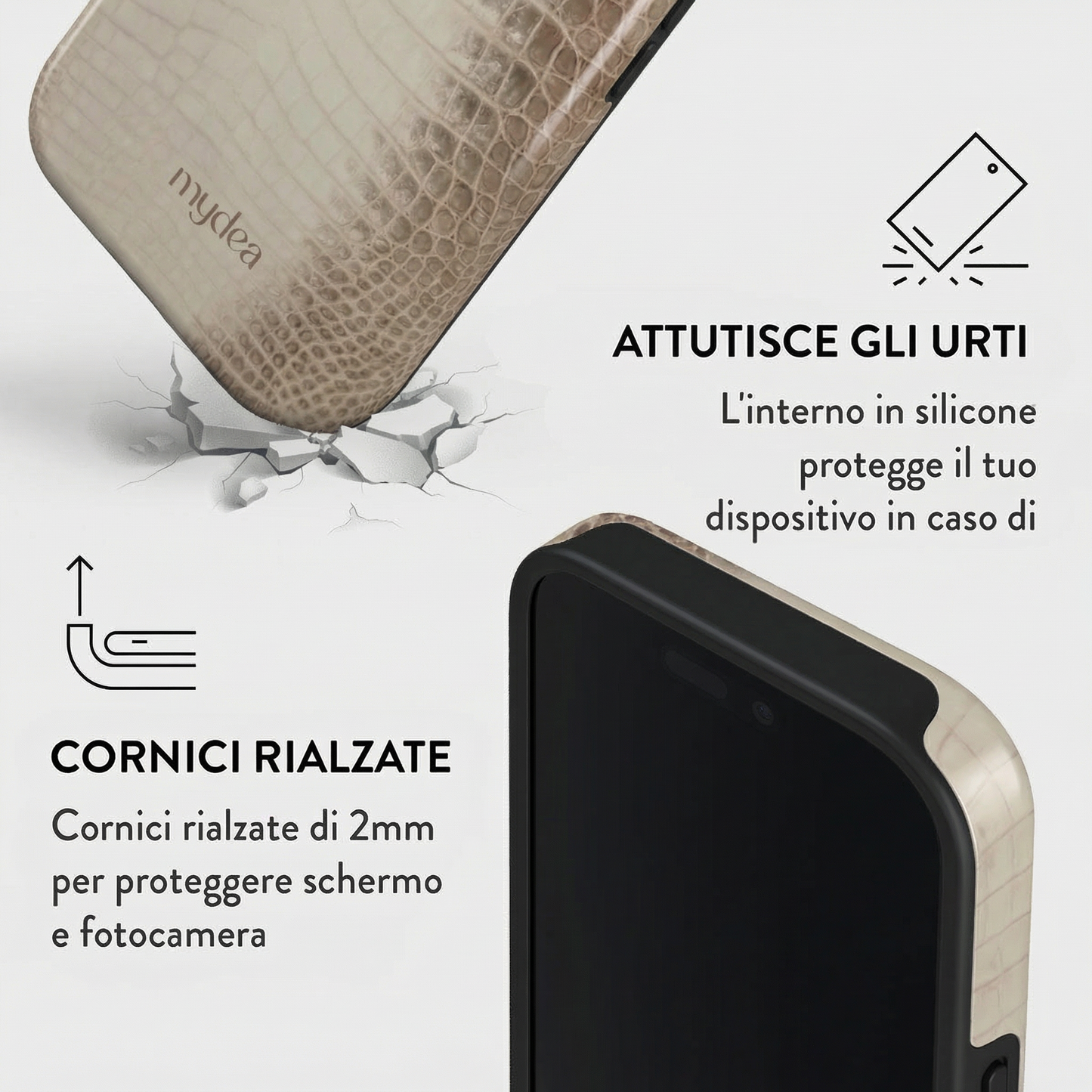 Beige Python MagSafe