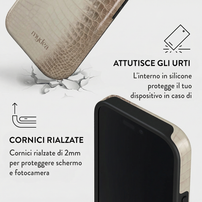 Beige Python MagSafe