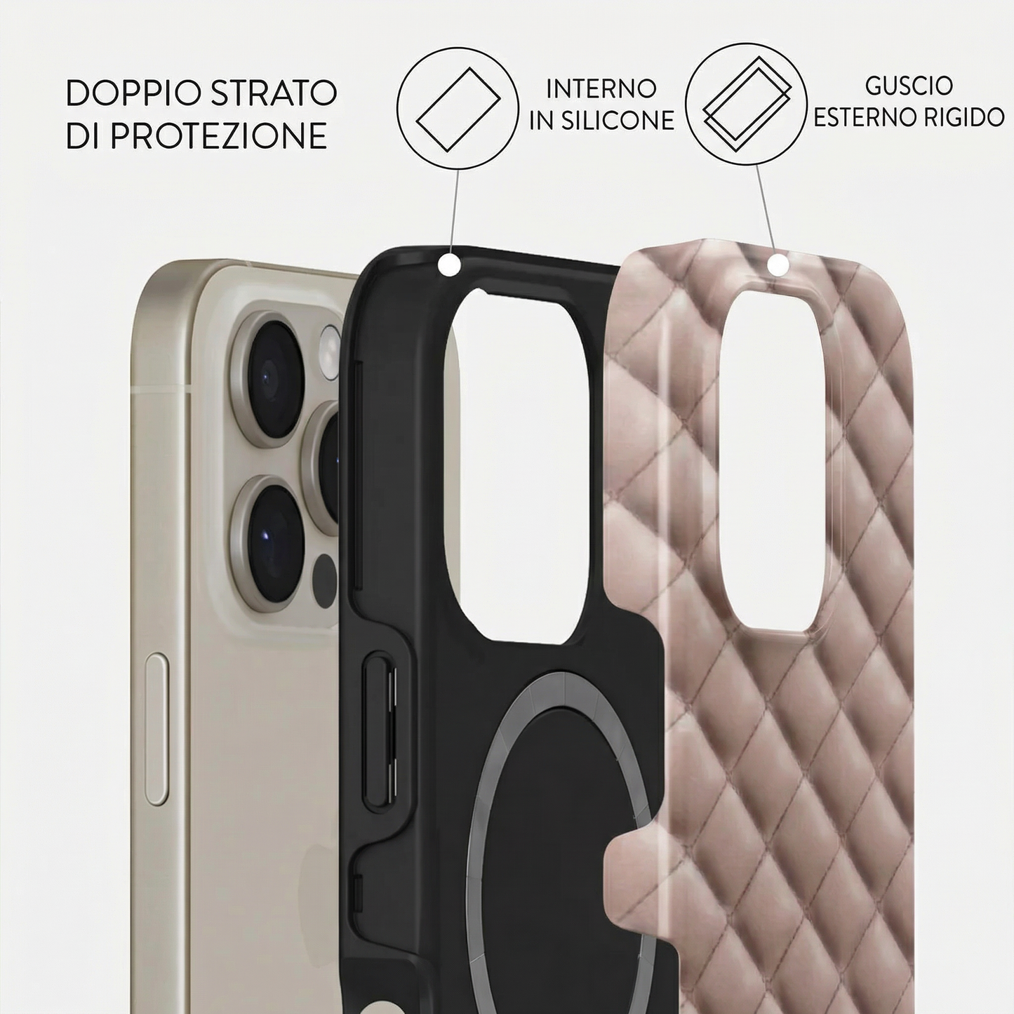 Chic Matelassé MagSafe