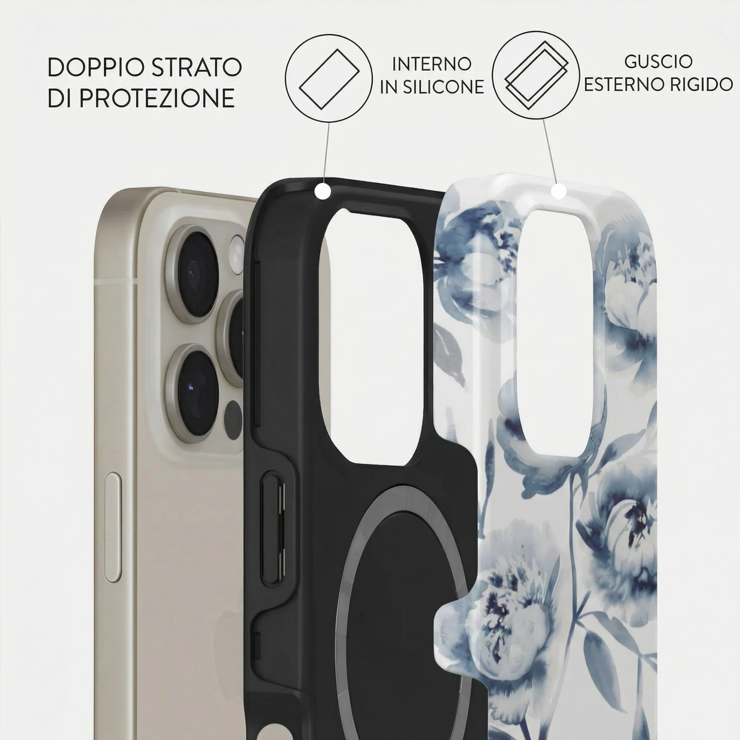 Midnight Peony MagSafe